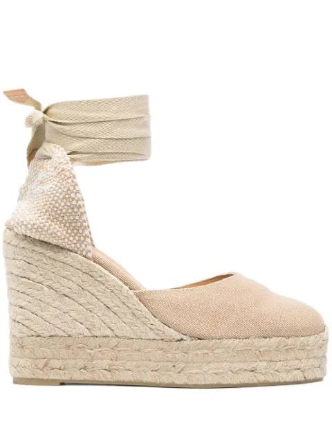 Castañer Carina 8 100mm wedge espadrilles