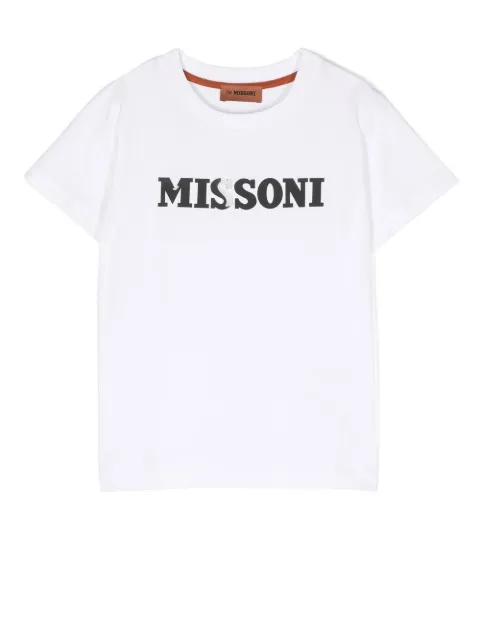 Missoni Kids - logo-print short-sleeved T-shirt
