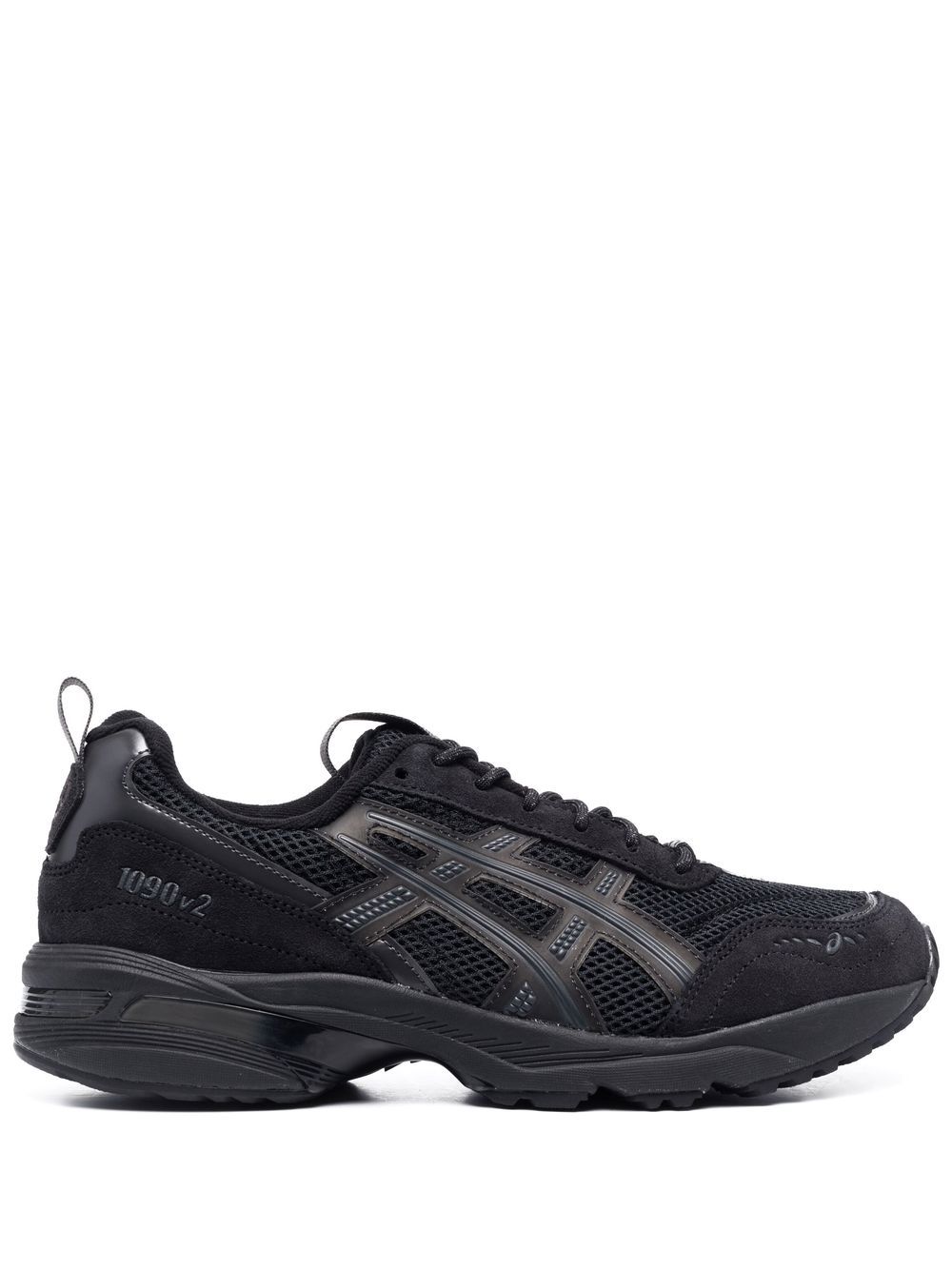 Asics Lace-up Low-top Sneakers In Schwarz