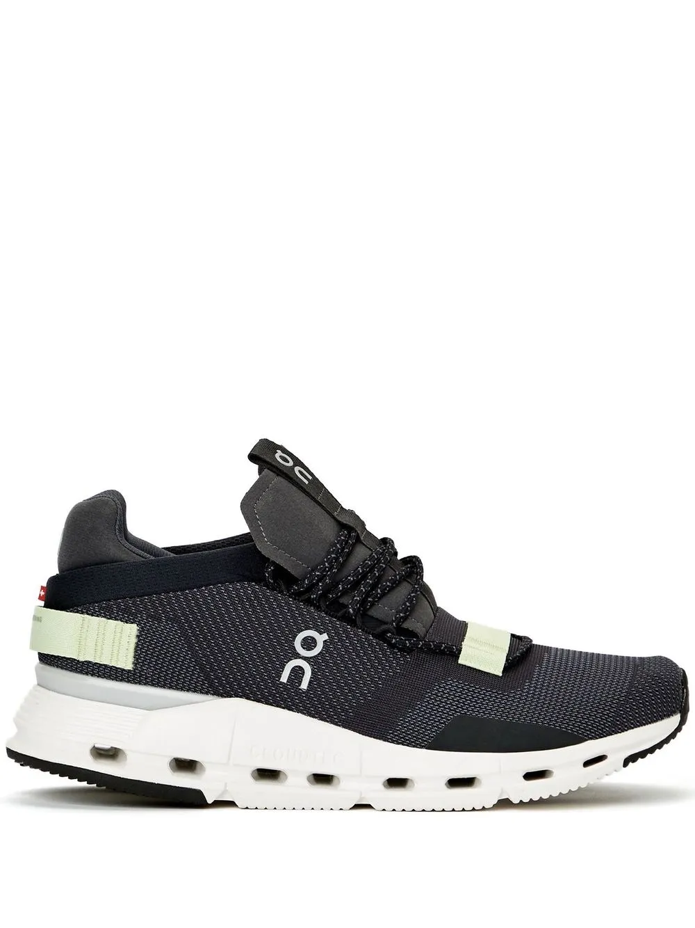 

On Running knitted-upper trainers - Black