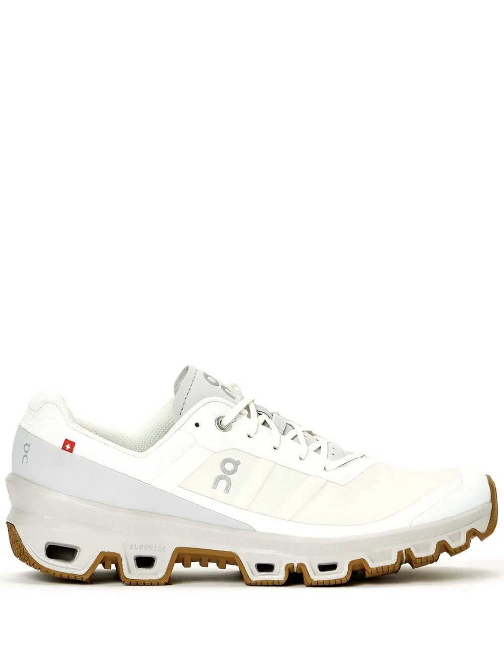 

On Running Cloud Venture lace-up low-top sneakers - White