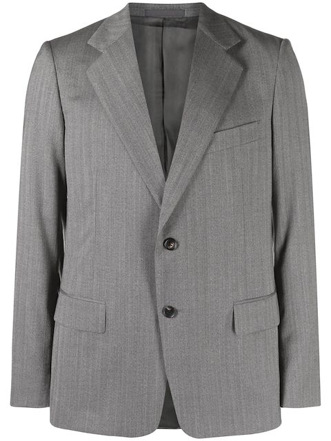 Lanvin pinstripe single-breasted wool blazer