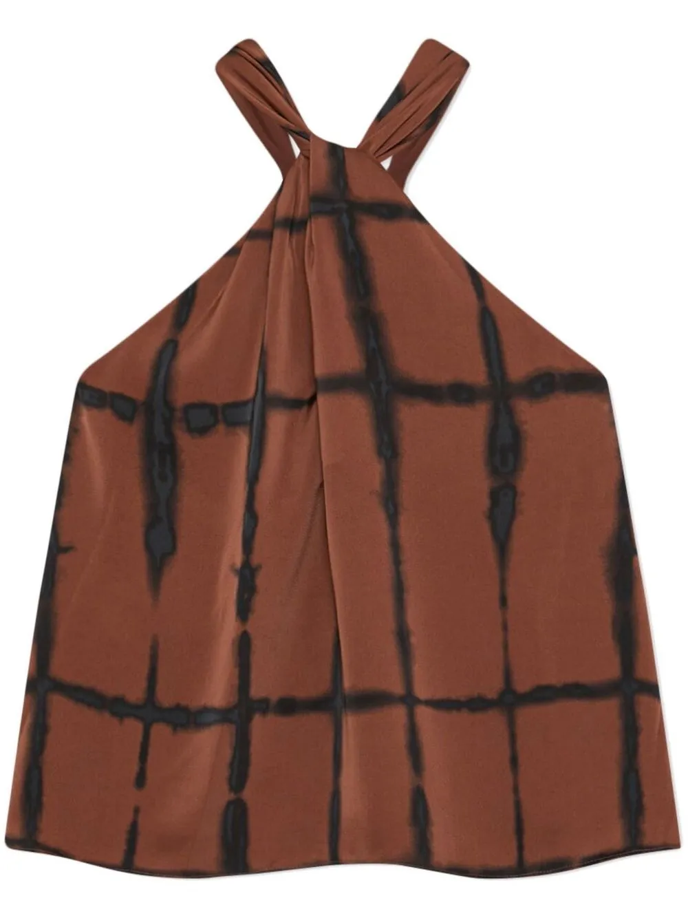 

Simkhai Standard shibori tie-dye top - Brown