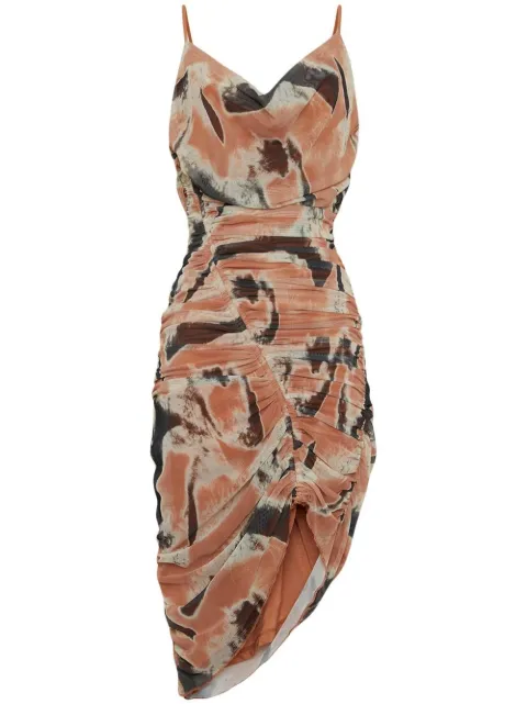 Simkhai Standard Trixie abstract-pattern dress