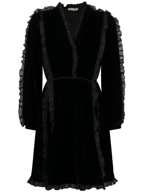 Robe courte à volants - Ulla Johnson - Modalova