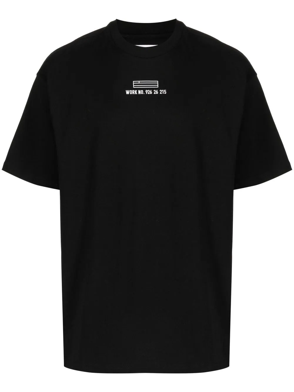 

izzue playera con estampado gráfico - Negro