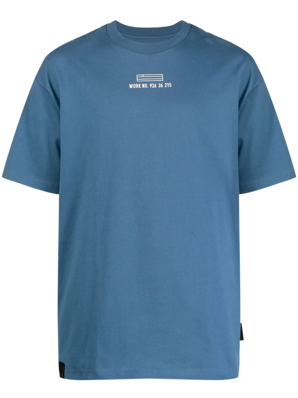 

izzue logo-print T-shirt - Blue