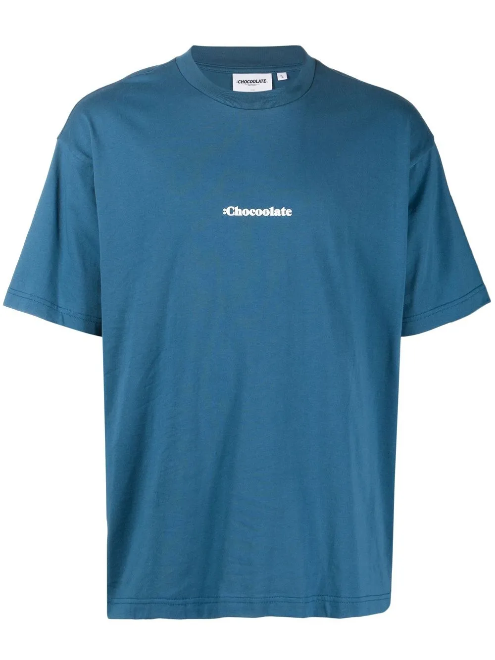 

CHOCOOLATE logo-print T-shirt - Azul