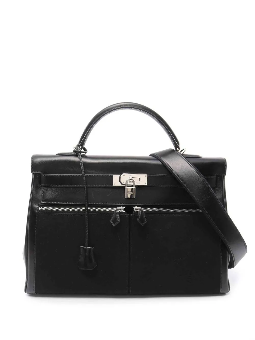 

Hermès 2004 pre-owned Kelly Raki 40 two-way bag - Black