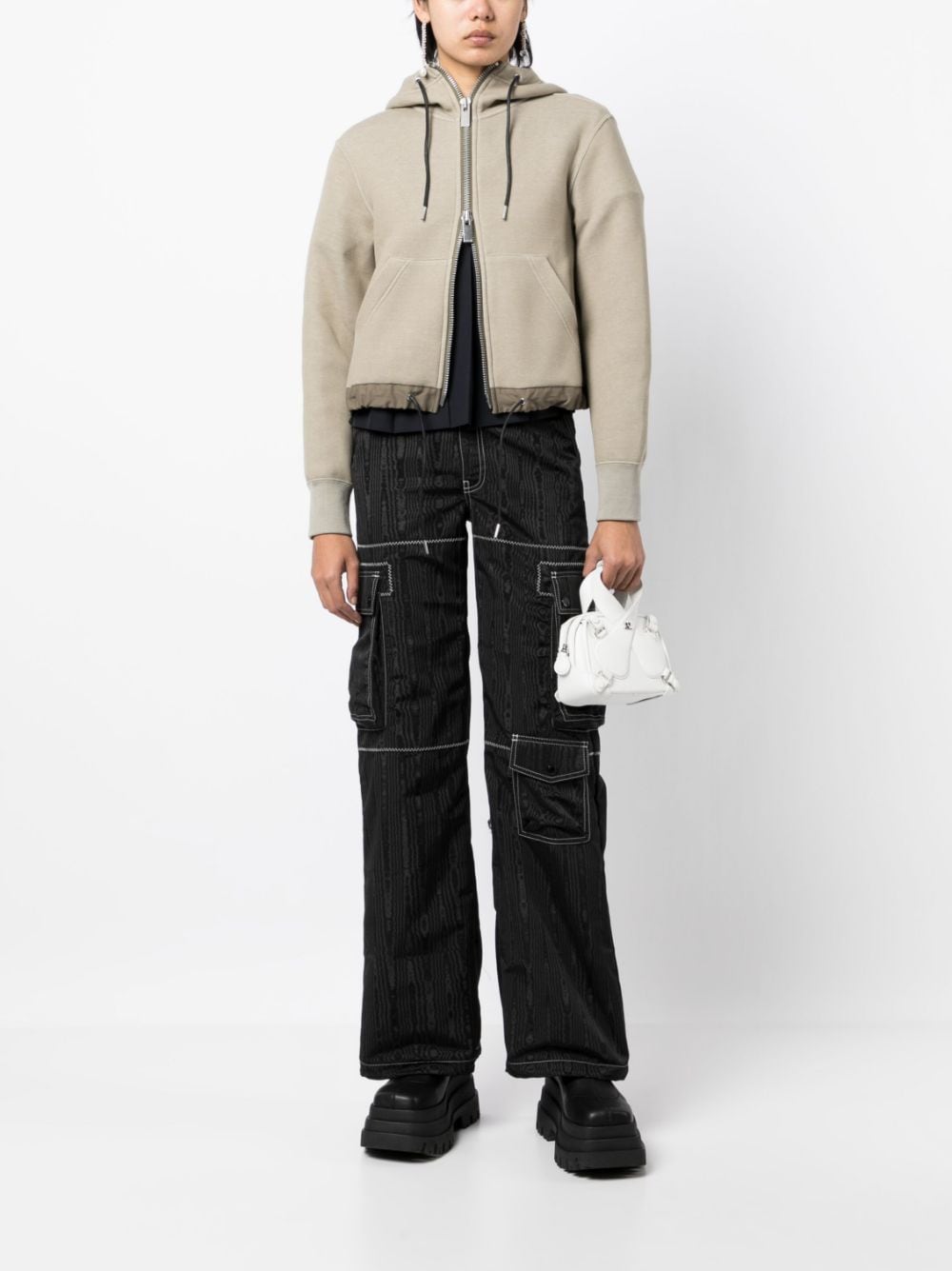 sacai Jack met capuchon - Bruin