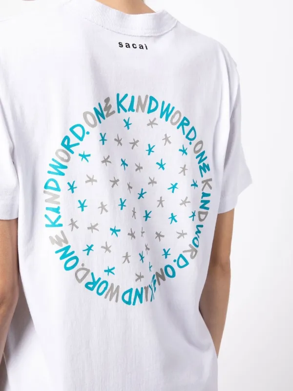 Sacai グラフィック Tシャツ | ホワイト | FARFETCH JP