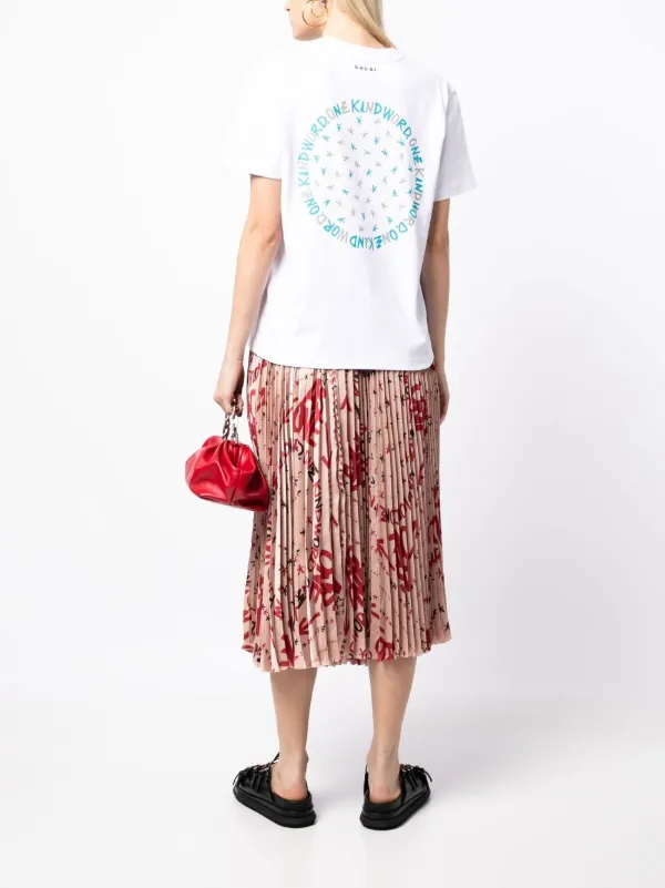 Sacai グラフィック Tシャツ | ホワイト | FARFETCH JP