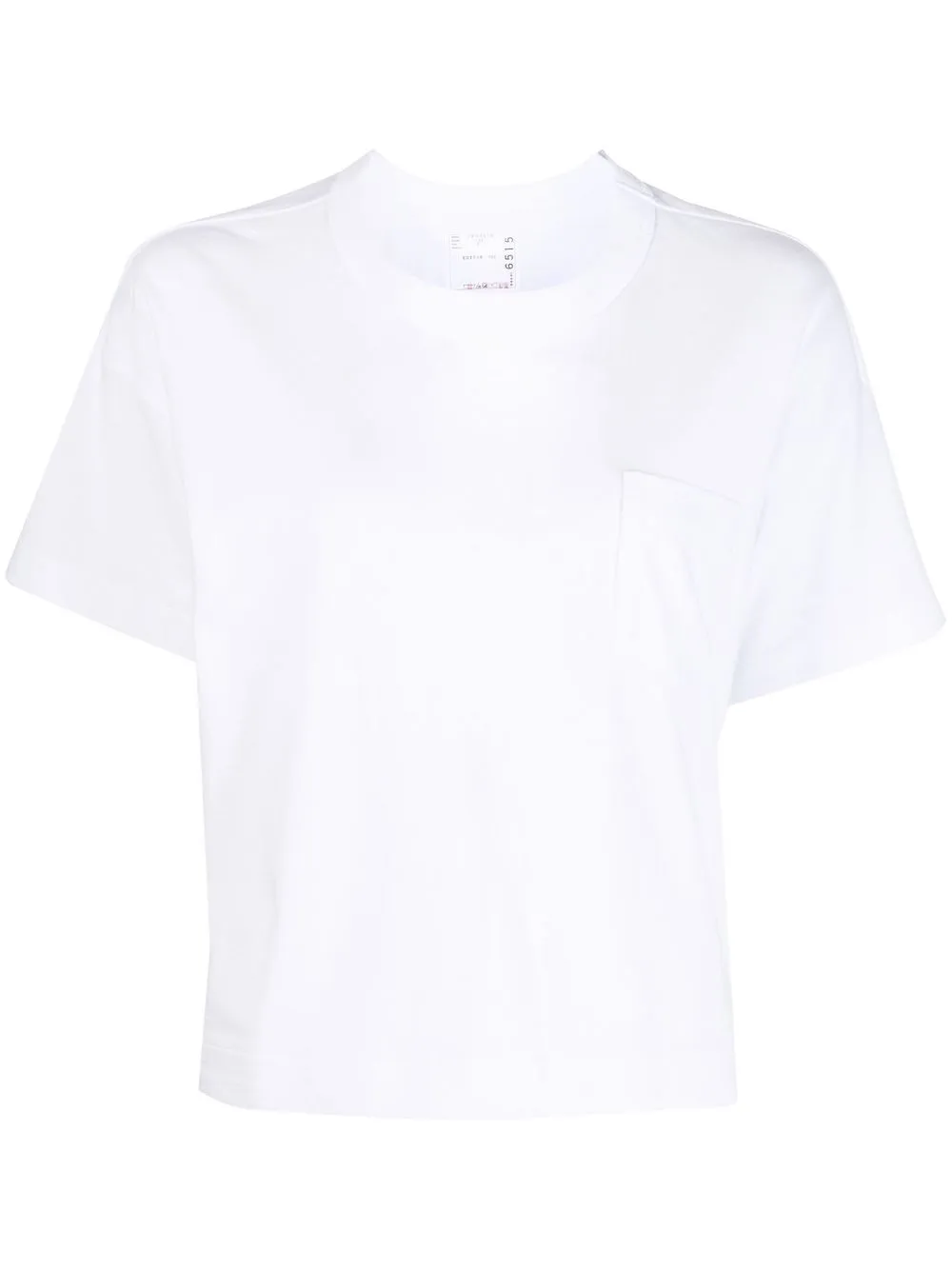 

sacai patch-pocket T-shirt - White
