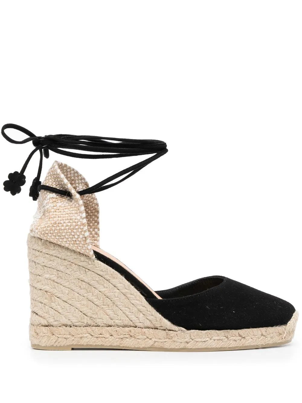 

Castañer Carina 95mm wedge espadrilles - Black