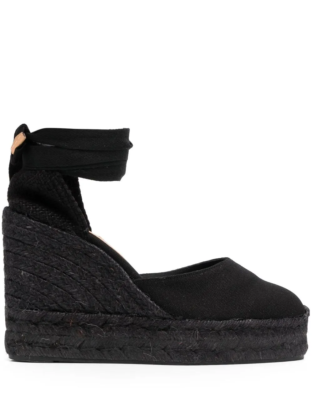 

Castañer Carina C 110mm wedge espadrilles - Black