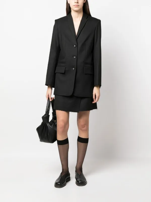 By Malene Birger シングルジャケット | ブラック | FARFETCH JP