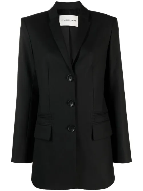 Blazer à simple boutonnage - By Malene Birger - Modalova