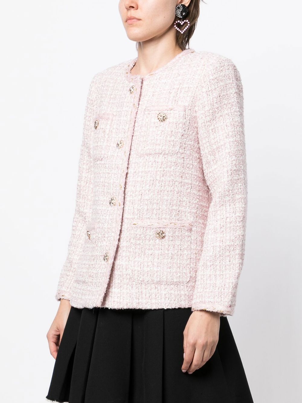 B+ab Single-breasted Tweed Jacket - Farfetch