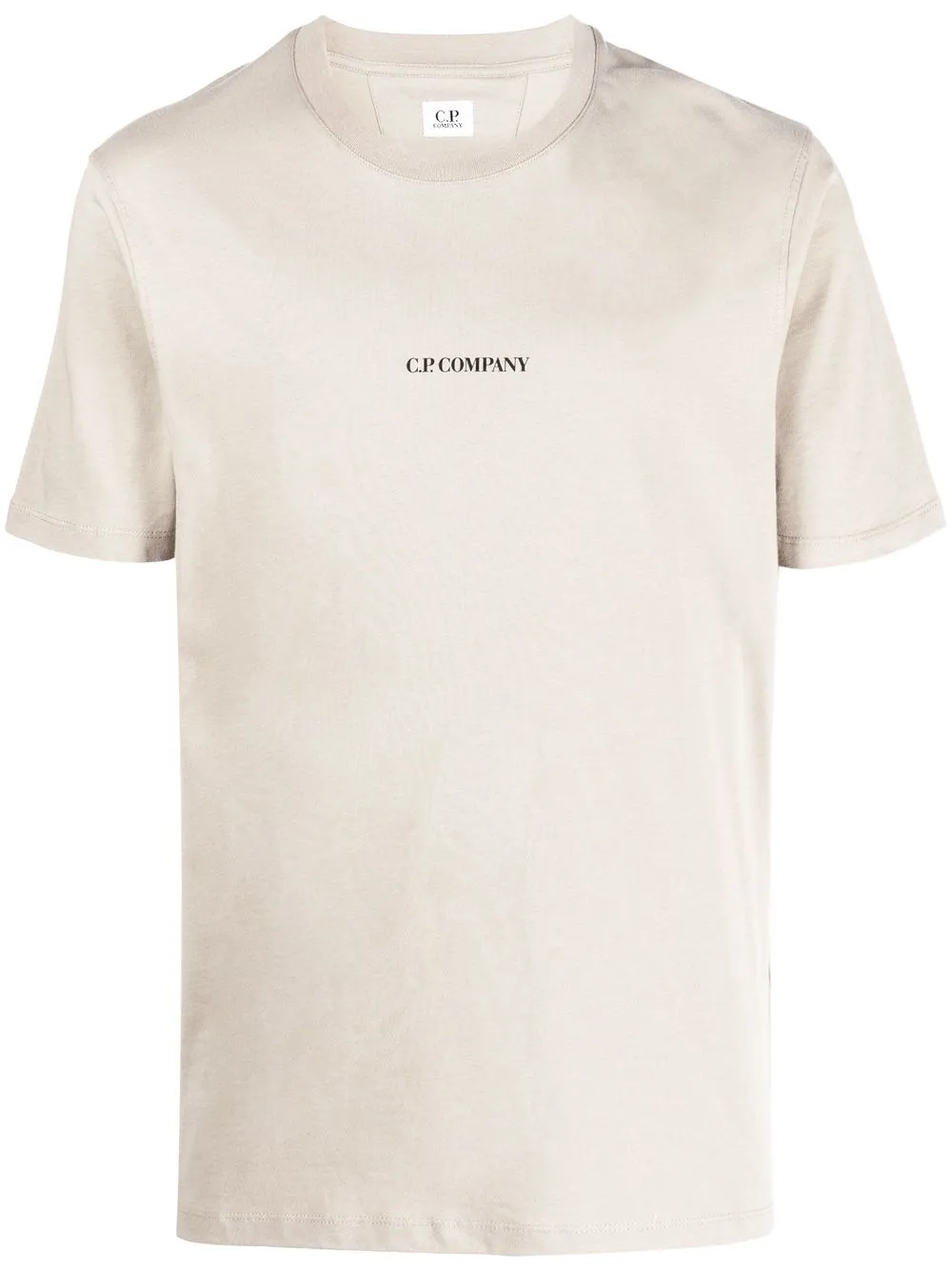

C.P. Company logo-print short-sleeve T-shirt - Brown