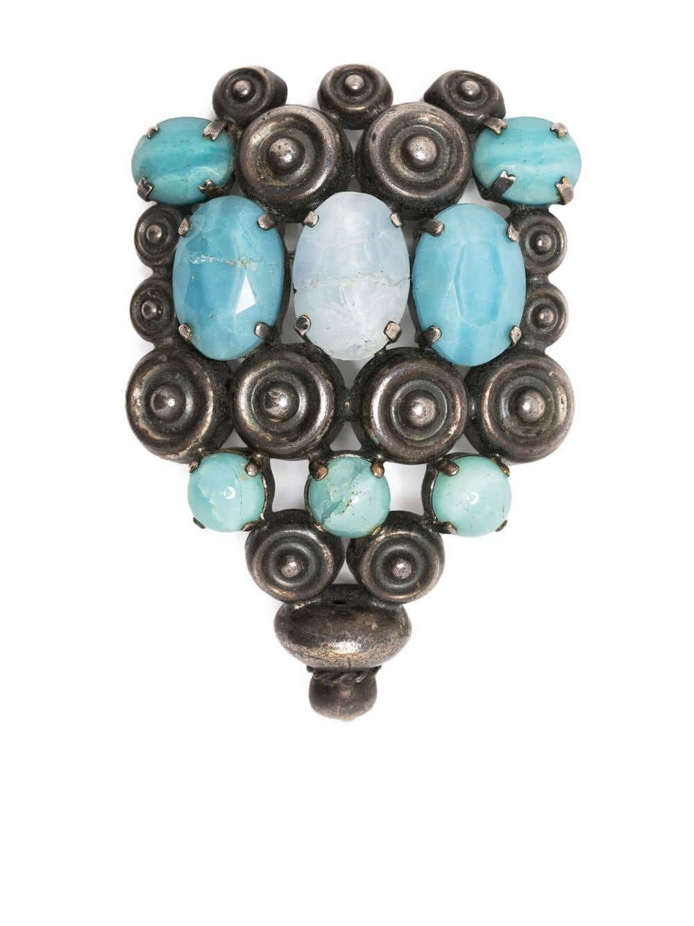 Image 1 of Christian Dior Pre-Owned stone-embellished brooch