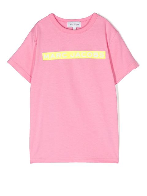 Marc Jacobs Kids logo print cotton T-shirt