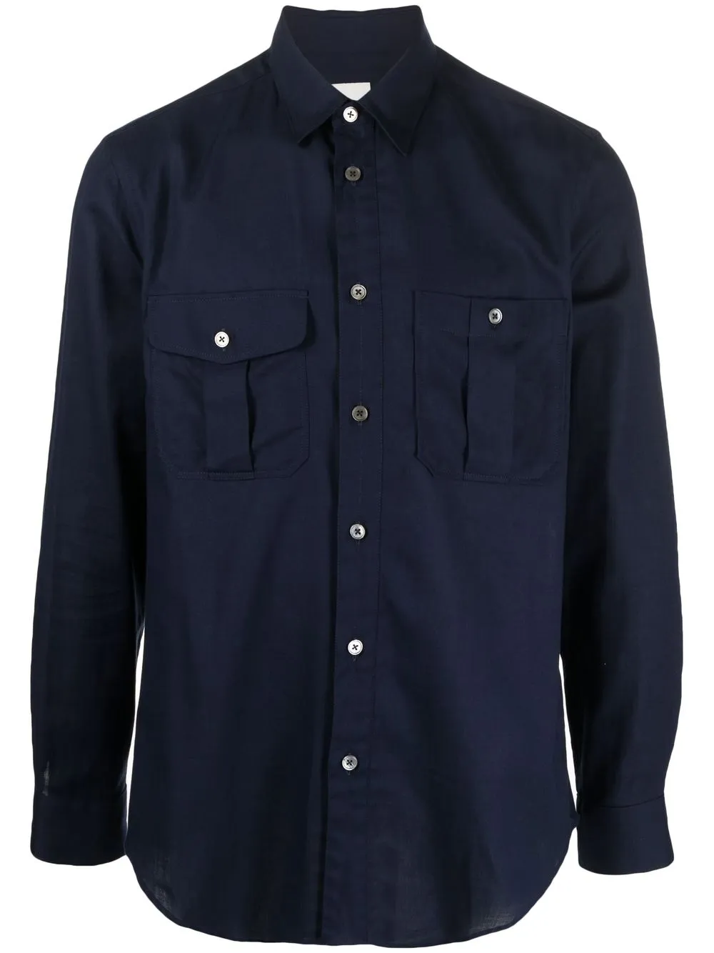 

Paul Smith camisa manga larga con bolsillo - Azul