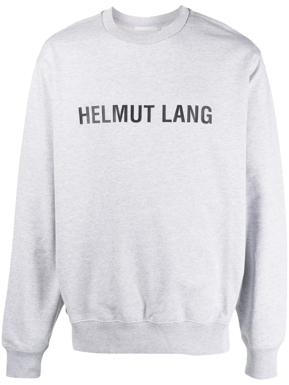 

Helmut Lang logo crew-neck sweatshirt - Grey