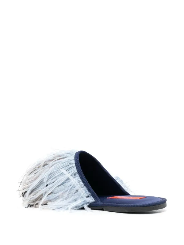 Slippers met veren online