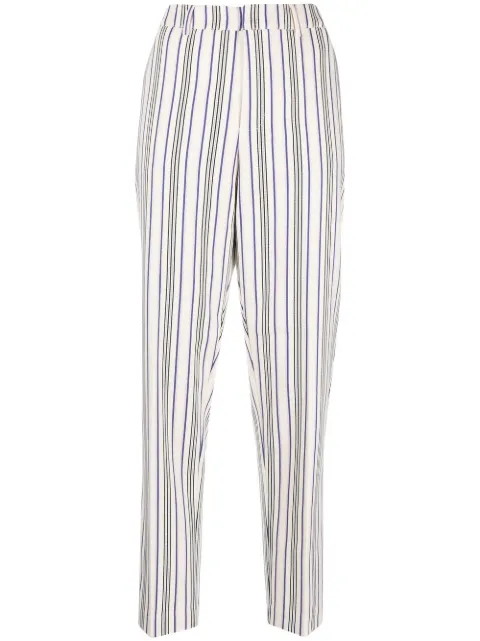 Scotch & Soda Lowry stripe-print tapered trousers