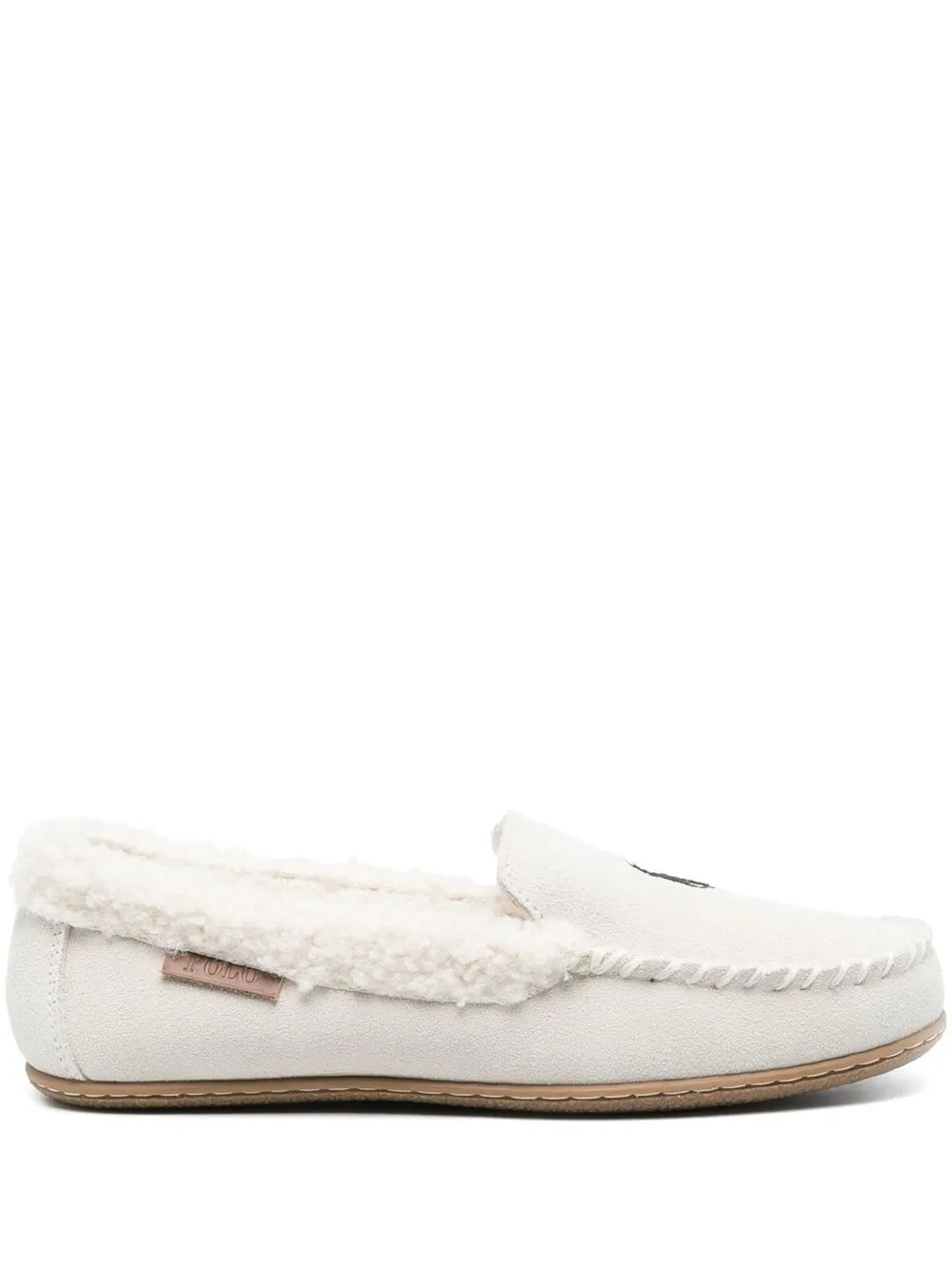 

Polo Ralph Lauren Polo Pony motif loafers - Neutrals