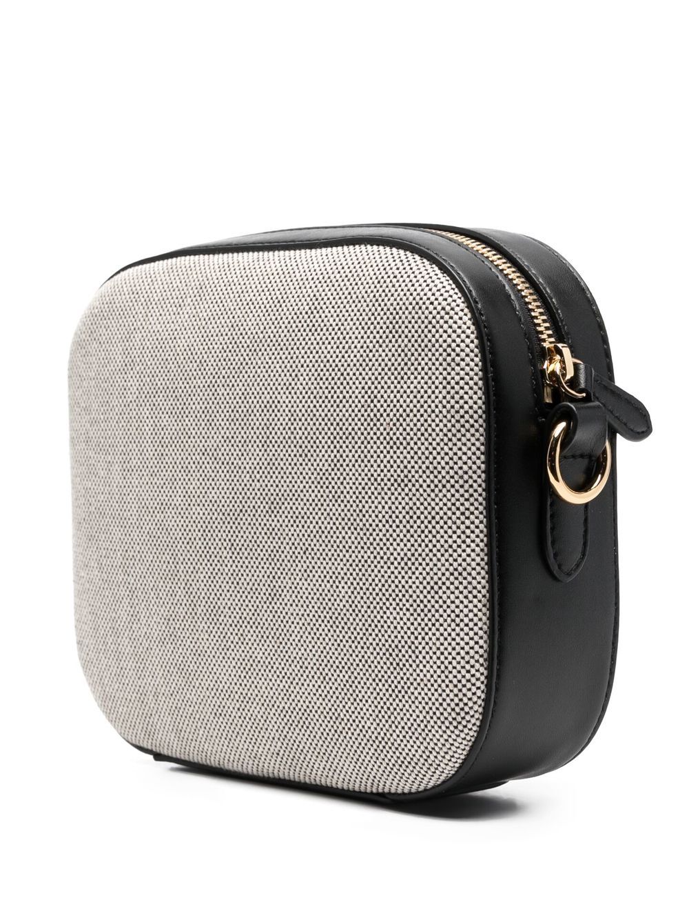 Stella Mccartney Mini Stella Logo Crossbody Bag In Grey | ModeSens