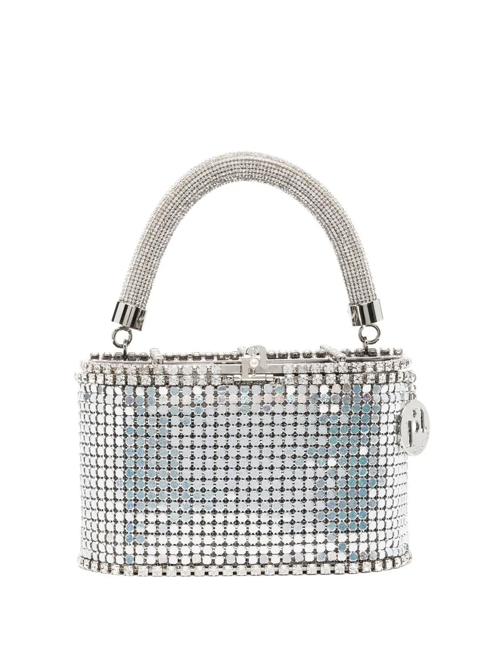 

Rosantica crystal-embellished tote bag - Silver