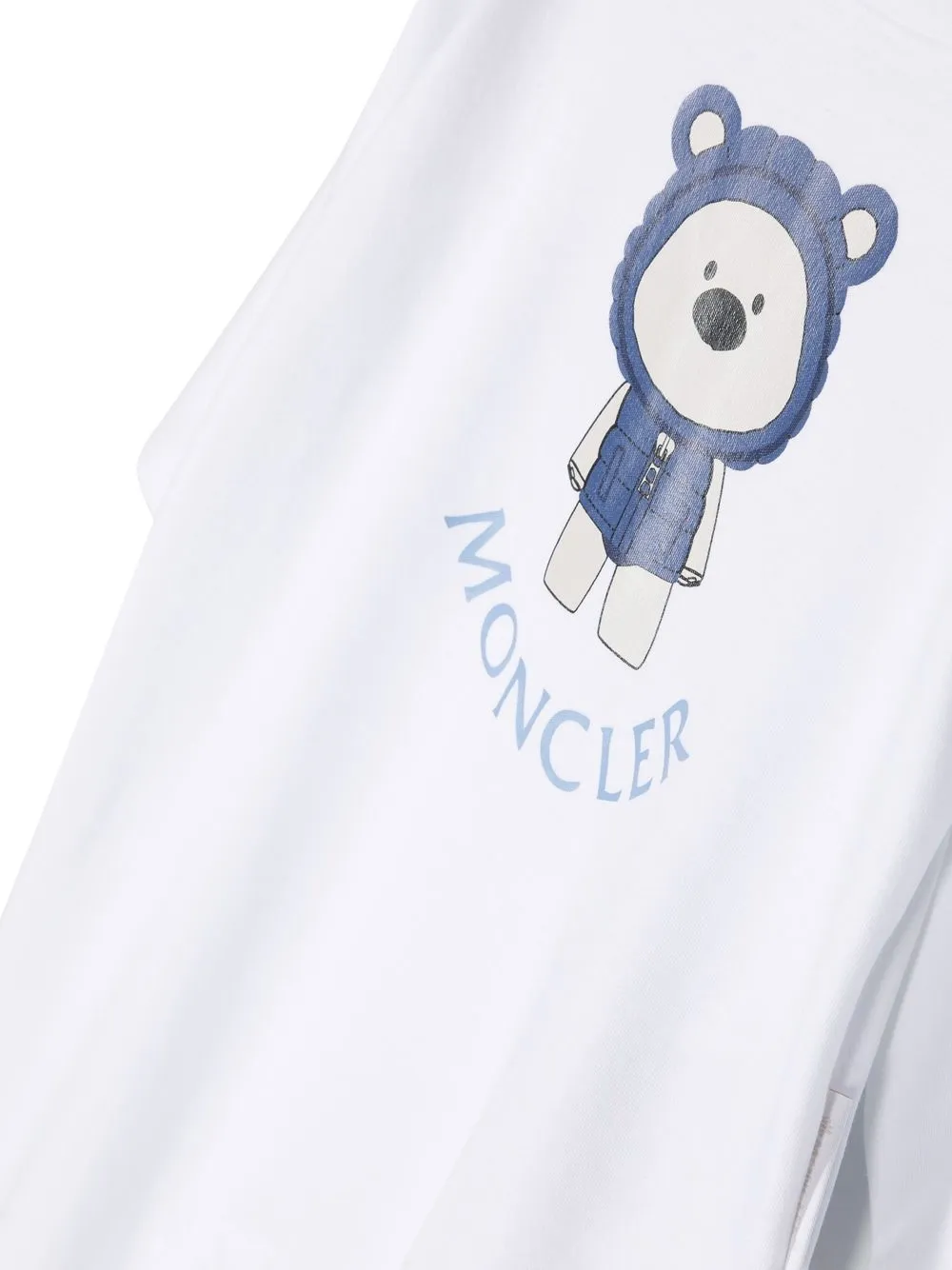 Logo-Print Cotton Babygrow