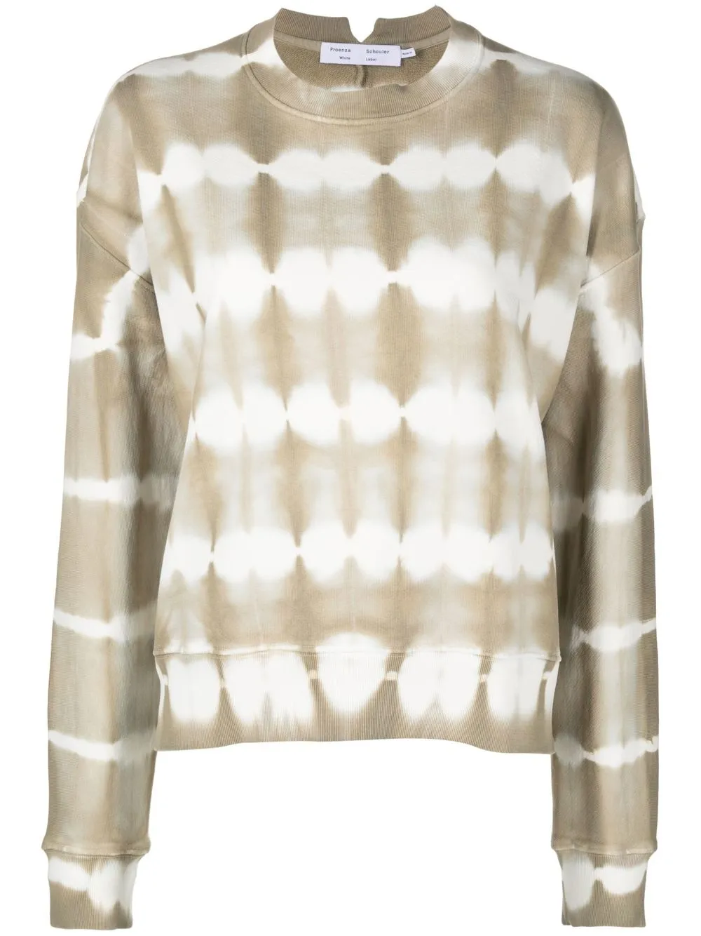 

Proenza Schouler tie-dye print sweatshirt - Neutrals