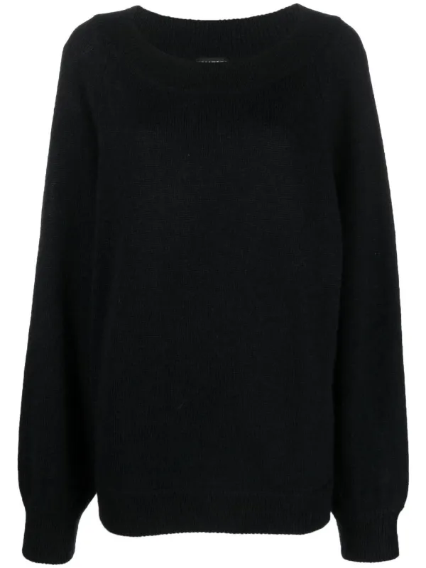 Tom Ford Ribbed-knit Round Neck Jumper in Black