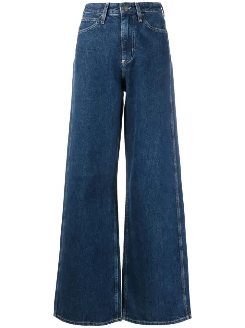 Calvin Klein high-rise flared jeans