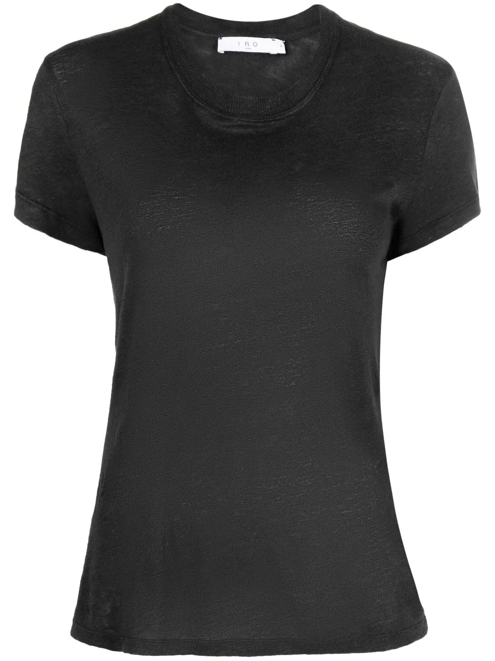 Iro Cap-sleeve T-shirt In Black