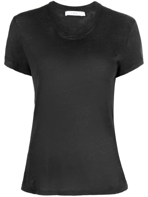 IRO t-shirt à mancherons - Noir - IRO - Modalova