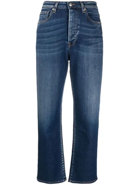 3x1 high-rise straight-leg jeans