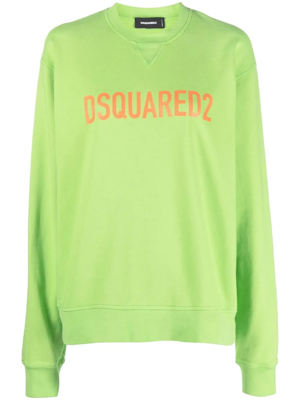 DSQUARED2 sudadera con logo bordado | verde | Image 1