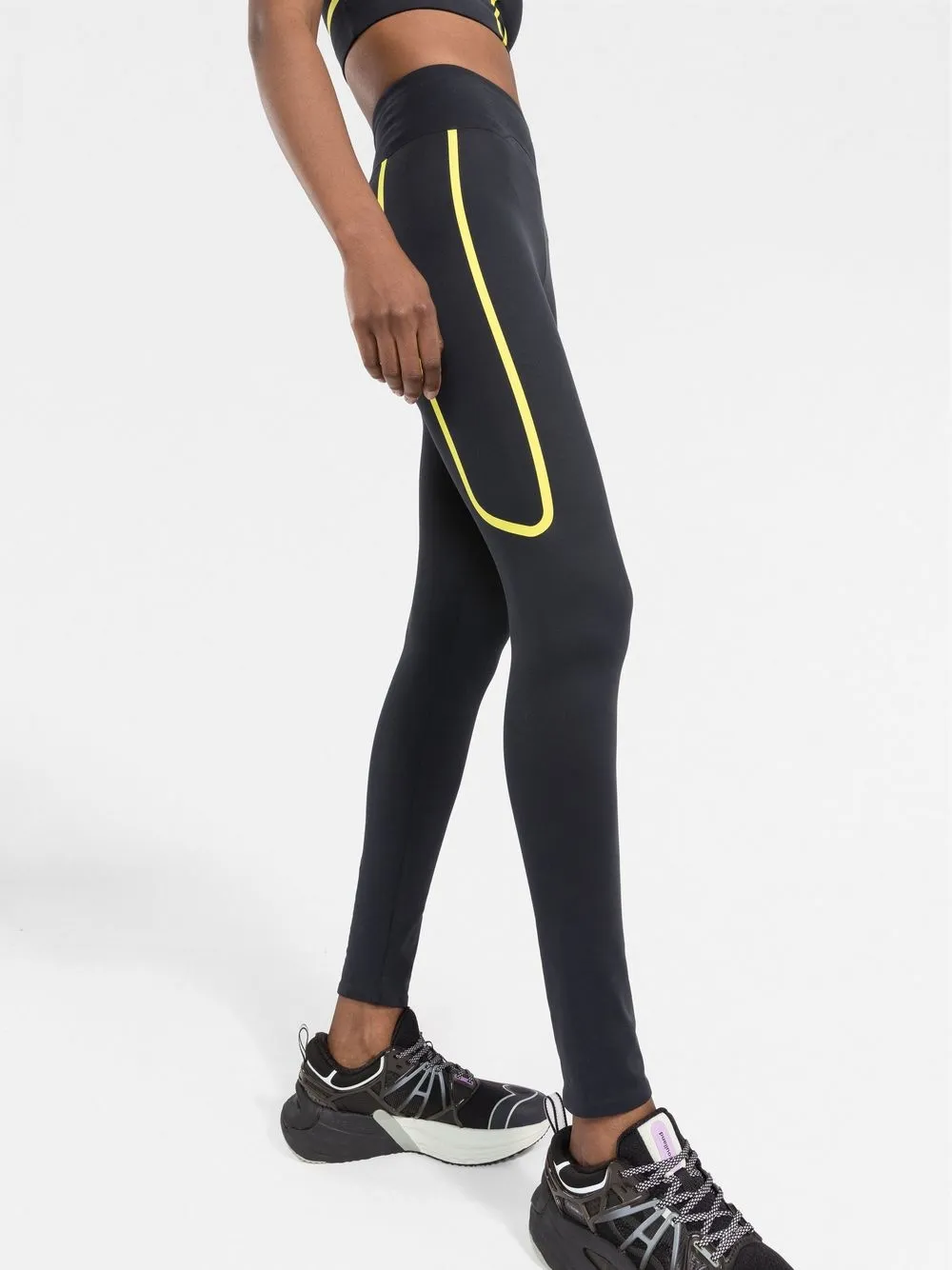 There Was One High waist legging - Zwart