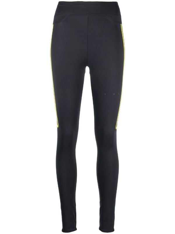 There Was One high-waisted side-stripe Leggings - Farfetch