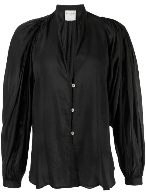 Forte Forte semi-sheer blouse