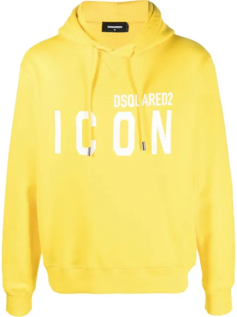 DSQUARED2 logo-print cotton hoodie Men