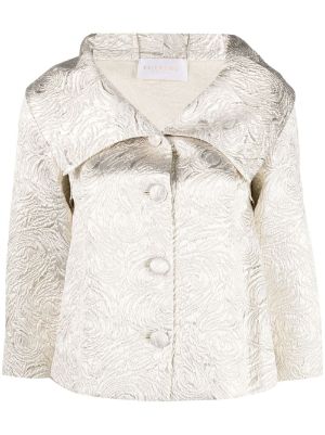 CHANEL Pre-Owned 2000s Woven Collarless Jacket - Farfetch