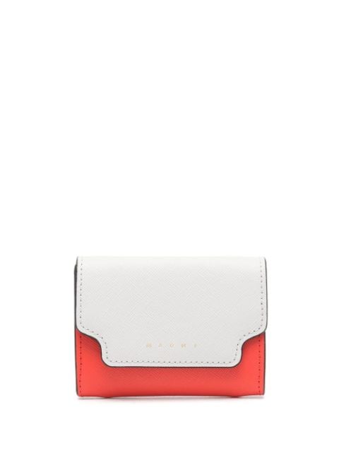 Marni two-tone leather wallet 