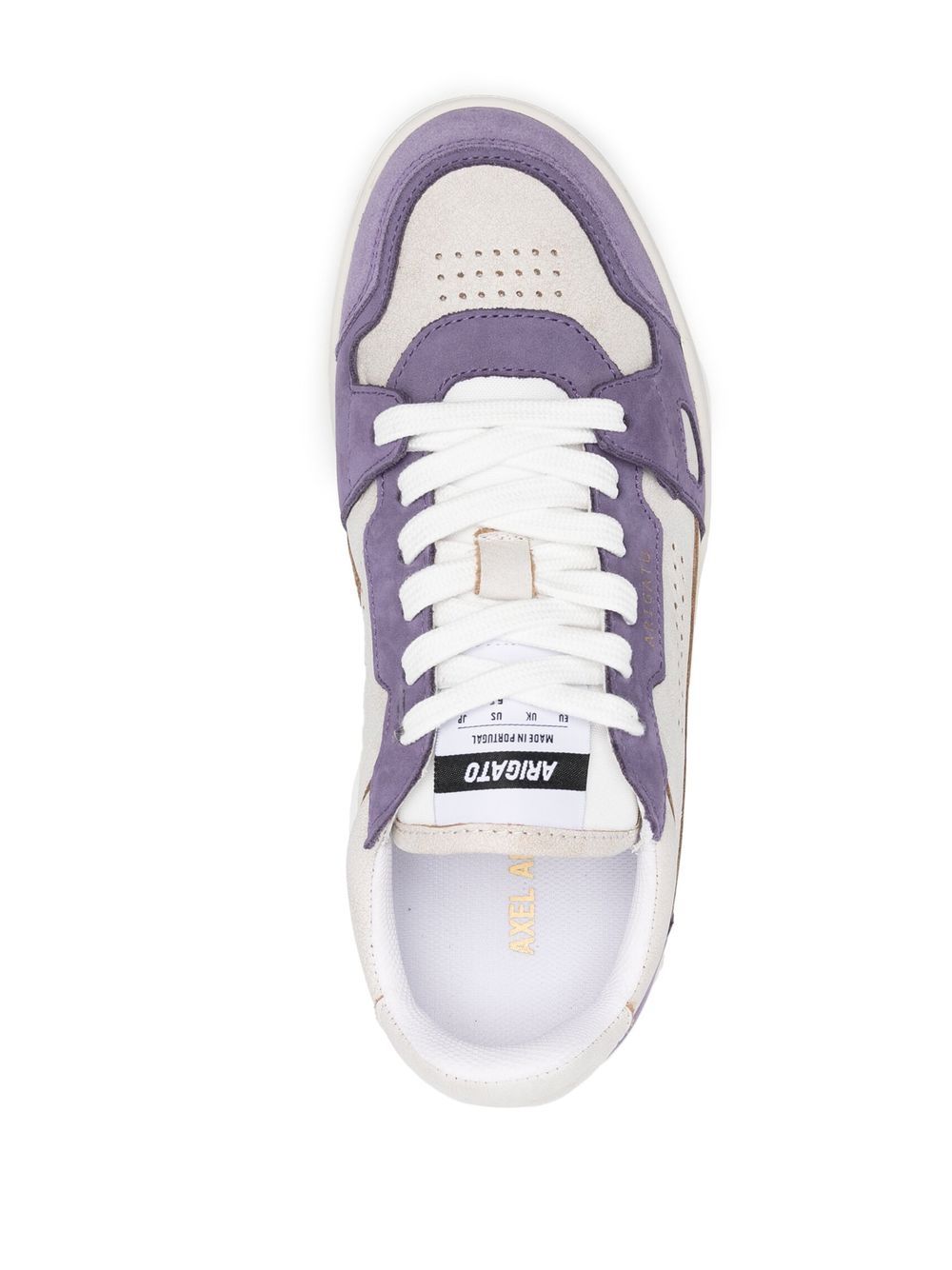 Shop Axel Arigato Dice Lo Panelled Sneakers In Neutrals