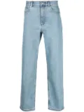 A.P.C. stonewashed straight-legged jeans - Blue