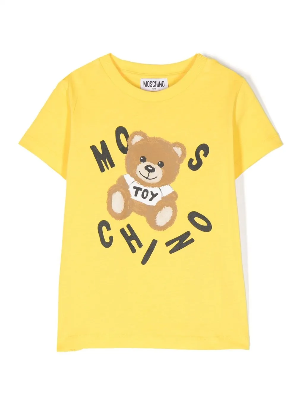 

Moschino Kids playera con motivo Teddy Bear - Amarillo