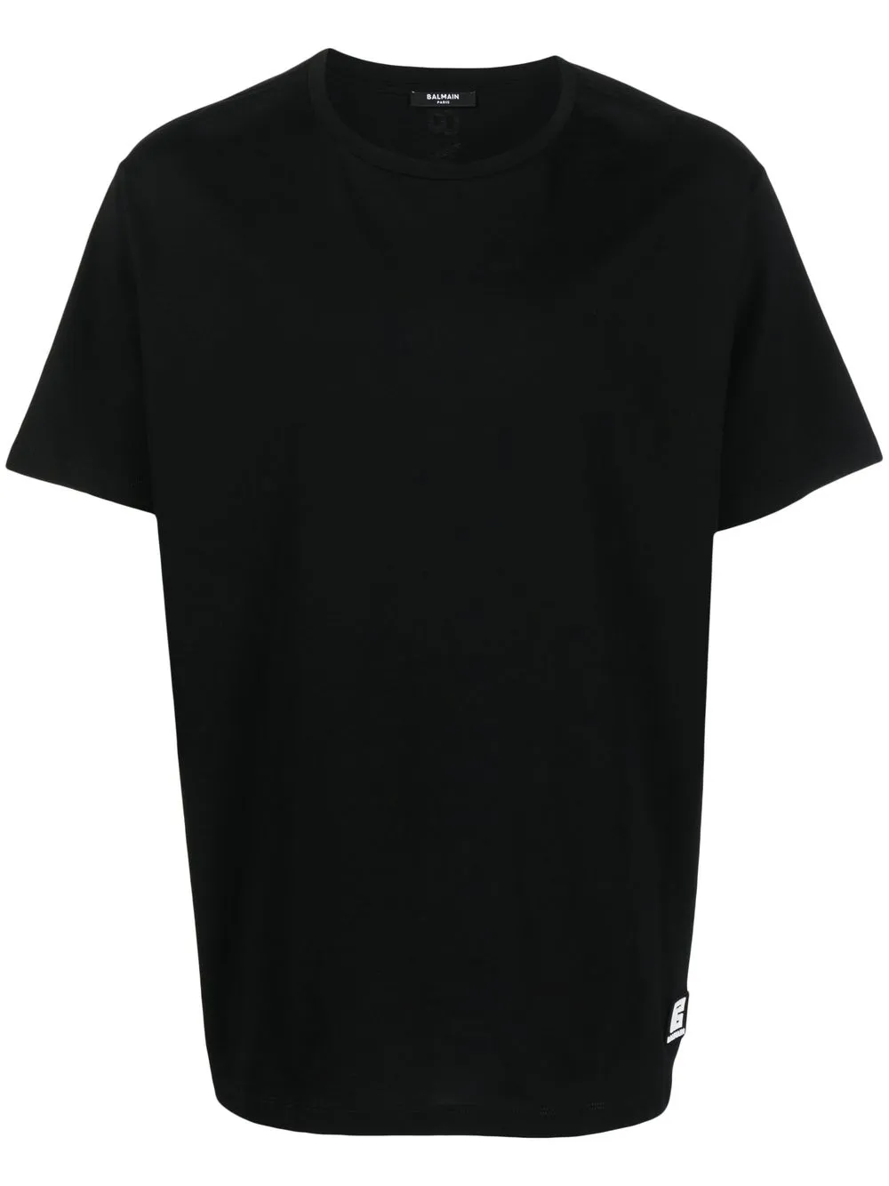 

Balmain logo-print short-sleeved T-shirt - Black